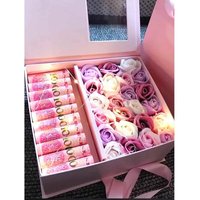 Creative Gift Box Money Flower Bouquet Valentine's Day Birthday Present for Girlfriend Mother-In-Law DIY Expression ...