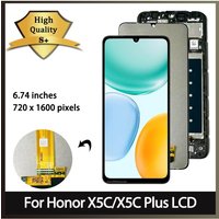 NLA-LX1, NLA-LX2P Premium Lcd For Honor X5C Display Touch Screen Digitizer Panel Assembly X5c Plus Lcd Screen With Frame