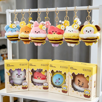 BT21 Bee Doll Cute Pendant Minini HONEY BEE Series Little Bee Doll Keychain Pendant