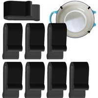 Oven Lid Protector Clips 8X Cookware Protector Clips Cookware Protectors Pan Clips Protective Clips for Display Storage Stacking