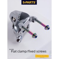 AliExpress NONE S-PARTS Road Bike Flat Mount Brake Caliper Titanium Alloy Screw bolts Da 8170 UT8070 Cycling Bicycle screws bolts