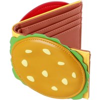 High-Quality 3D Burger Foldable Wallet Fashion Individual Card Holder ID Seat Stylish Compact Money Clip