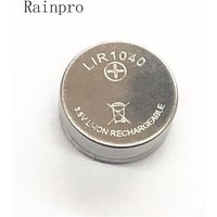 2pcs/lot LIR1040 button battery 3.6V for TWS Bluetooth Headset LIR1040 Rechargeable Lithium Battery 35mAh