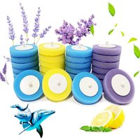 Disposable Toilet Brush Refills Foam Cleaning Sponges Heads No Dead Angle Toilet Brush Replacement 32PCS Bathroom Accessories