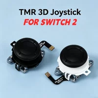 For NS2 Switch 2 Joy Con New White Black TMR 3D Analog Joystick Left Right Rocker Replacement Accessory