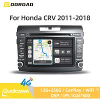 Android 13 Car Radio For Honda CRV CR-V 4 RM RE 2012-2018 CarPlay WiFi 4G Bluetooth GPS Navigation DSP Car Multimedia Player