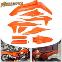 Motorcycle Body Plastic Protective Parts Kit For KTM EXC EXCF XC SXF 150 250 300 350 450 500 Front Rear Fender Frame Protector
