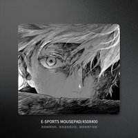 Tapis de souris en verre Cool Boy Sora, tapis de souris de jeu, motif personnalisé, tapis de bureau de jeu lisse et trempé, FPS, Esports, bureau, jeu