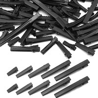 30-50pcs Metal Flat Single Prong Alligator Hairclip Blank Hairpin Setting Base For DIY Hair Pin Women Hair Style Tools Supplies
