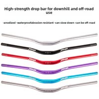 Hochleistungs-Downhill-Offroad-Lenker für Mountainbikes aus Aluminiumlegierung, 31,8 mm Kaliber, 720 mm, The Swallow hebt seine Flügel um 35 m an.