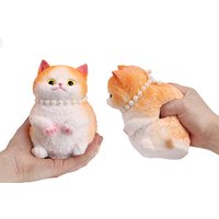 Squishy Cat Squeeze Toy Cute Kitten Antistress Fidget Toy Stress Relief Toy for Kid Adults Anxiety Relaxation Birthday Gift Taba