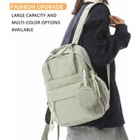 Junior High School and High School Students' Schoolbags, High-Looking, Fresh, Large-Capacity Backpacks, Student Stress-Reducing and Spine-Protecting 2026 New Lightweight Models