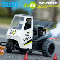 ZWN S810 Drei Räder RC Auto Mit Lichter Spray 2,4G Fernbedienung Elektrische High Speed Emulation Motorräder Spielzeug für Kinder