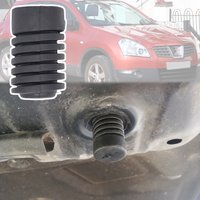 Car Engine Hood Tailgate Rubber Stop Mount Bush Buffer Cushion For Nissan X-Trail T31 T32 2007 2008 2009 2010 2011 2021 Rogue
