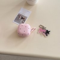 Simple Sweet Polka Dot Cute Bow Cat With Pendant Protect Earphone Cover Case for Samsung Galaxy Buds4 Pro 3 Pro 2 Pro FE Live