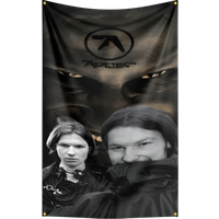 3x5 Ft Heavy Rock Band A-Aphex Twins Flag Polyester Digital Printing Banner for Bedroom Wall Art Out Door Tapestry Decora