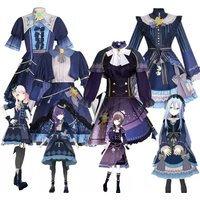 Purple Star Dress Mizuki Akiyama Cosplay Costume Ena Shinonome Kanade Yoisaki Mafuyu Asahina Full Set For Women Convention