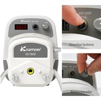 Kamoer DIP1500 Intelligent Peristaltic Pump High Flow 24V Stepper Motor Liquid Pump CW/CCW RS485 0-5/10V Control for Laboratory