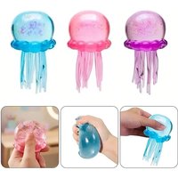Soft Maltose Jellyfish Cube Pressure Ball Adult Pressure Ball Anxiety Relieving Fun Stress Relieving Toy