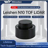 Lslidar N10 360° TOF Lidar Sensor 25m Waterproof Anti-glare Laser Radar Support ROS1 ROS2 Indoor Outdoor