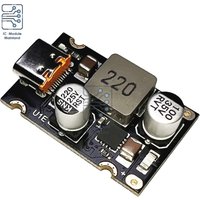 65W 8~30V DC to USB Type C PD 3.1 QC3 Fast Charge Step-Down Power Module Mobile Phone Quick Charge Adapter for Arduino