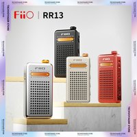 New FiiO RR13 Retro Portable FM Radio Wireless Bluetooth Audio Retro Player Speaker Earphone Dual Output Detachable Antenna Gift