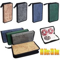 Disc Storage Bags 80 Sleeve Fabric CD DVD Organizer Carry Cases Collect Album Bags Game Accessories