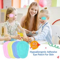 40Pcs /2box Amblyopia Adhesive Eye Patches Disposable Breathable Bandage Amblyopia Protect Eyesight Sterile Patch for Kids/Adult