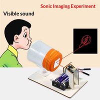 HMA76-1 Set Hand Assembled Models DIY Acoustic Imaging Device Fun Science Experiment Technology Toys Teaching Experiment Props