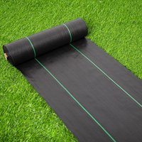 Thickened Weed Barrier Landscape Fabric, Durable Non-Woven Ground Cover for Gardening and Farming