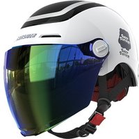 AliExpress NONE NEW Motorcycle Electric Bicycle Helmet Four Seasons DoubleLenses Racing Half Helmets Motorbike Helmet Medio Casco