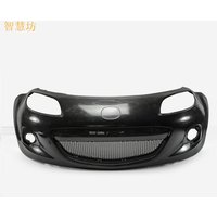 Suitable for 2009 Miata Mazda MX5 NC Full Body Kit Modification Carbon Fiber Front Bumper NC3 Front Face Head Mercury Handle