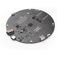 4-Mic Array ReSpeaker XMOS XVF3800 AI Powered ESP32S3 Microphone AEC Meeting Room 5m 360° Far-Field Voice Pickup Wi-Fi Bluetooth
