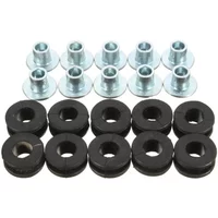 10Pcs Universal Motorcycle Rubber Grommet Mount Set Side Cover for fender Cushion Motorcycle Body Parts