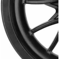 For Kukirin G2 Pro DB 2024 Electric Scooter Front Wheel Hub Motor Drive Rim High Strength Aluminum Alloy Lightweight Black Repla