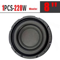 8-inch High Power Subwoofer Easy to Install Deep 4ohm Bass Automotive Woofer Speaker Modification