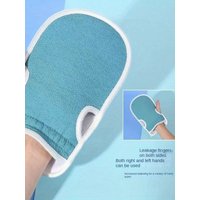 3pcs 1 set of three-piece bathroom flower pull back bath ball scrubbing towel set powerful mud and dustproof bath towels