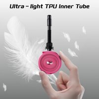 AliExpress NONE NPY Aluminium Alloy Nozzle Tpu Inner Tube External Thread Tube 700x18-32c Road Bike Inner Tire Removable Cores Tyre Accessories