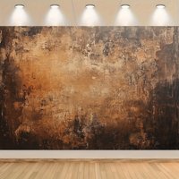 Multi-functional retro brown background fabric - suitable for photography, home decoration and parties | Polyester fiber