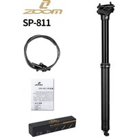 AliExpress Zoom New ZOOM Bicycle Dropper Seatpost 30.9/31.6MM Diameter 150/200MM Travel Aluminum Alloy For MTB Road Bicycle Winter Cycling