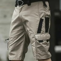 Men's Tactical Shorts with Multiple Functions and Pockets Are Suitable for Hiking Fishing Cycling, Golf Football and Basketball
