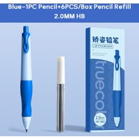 2.0mm Automatic Pencil Holding Pen Posture Correction Comes With Sharpener Movable Pencil With HB Pencil Lead Set
