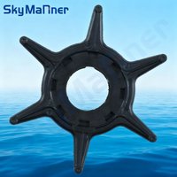 6L2-44352 Water Pump Impeller For YAMAHA Outboard Motor 20HP 25HP 2 stroke 6L2-44352-00 18-3065 500384 9-45613