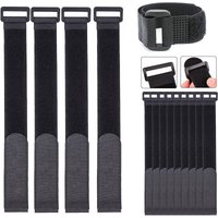 5/10Pcs Reusable Fastening Straps Hook And Loop Straps Nylon Adjustable Extension Cords Cable Tie Holder Strap Cable Management