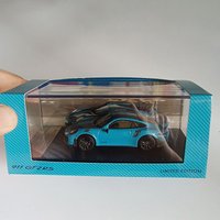 1/64 Scale Alloy Diecast Vehicle 911GT RS Super Sports Car Model Adult Child Boy for Toy Collection Gift Souvenir Home Display