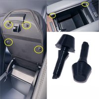 4Pcs Armrest Rubber Buffer Cushion Pad, Center Console Storage Box Bumper for Toyota RAV4 Avensis T250 Camry XV20 XV40
