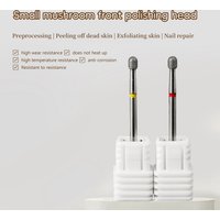 KANIU Round-Tip Safety Mushroom-Shaped Buffing Head Durable Universal Nail Buffing Head Suitable For Nail Removal Shaping Polish