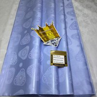 Good Quality 5 yards 100% Cotton African Jacquard Bazin Fabric Basin Riche Brode For Men /Women Clothes Party Material D5-610-2