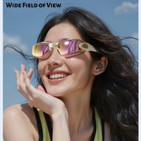 Women's High-Definition Waterproof Anti-Fog Electroplated Goggles Swim Cap Professional Swimming Prescription Wearers Breathable