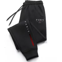 2026 New Arrival Paris Printed Sweatpants for Men High Grade Male Home Outdoor Casual Sports Jogger Pants Urban Fashion Trousers